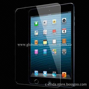 Tempered Glass Screen Protector for iPad 2/3/4/5/Air, Surface Hardness 8-9H, 0.4mm Thick